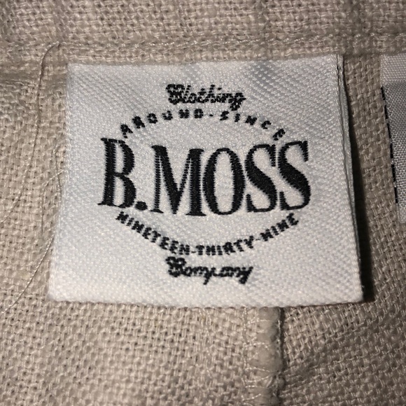 B. Moss Tan Pants 10 - Picture 5 of 6